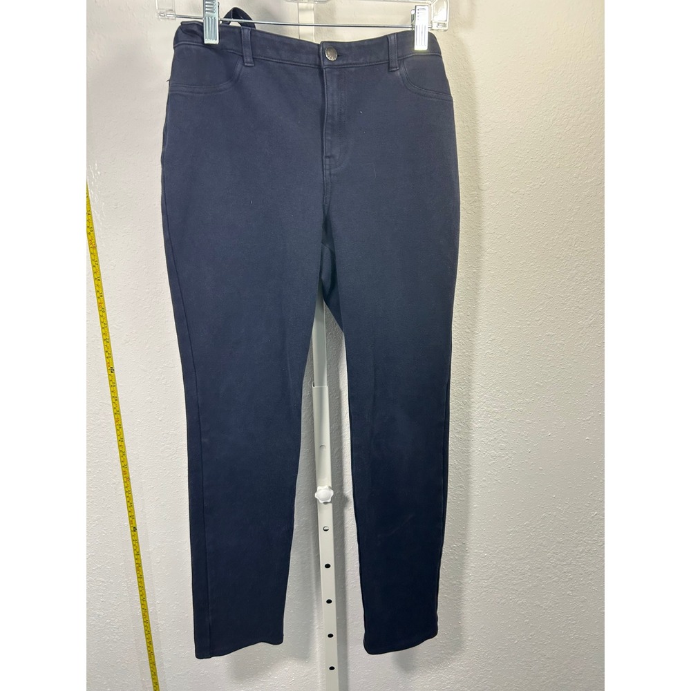 Gap Kids Navy Blue Skinny Pants‎ Girls Size 16  Adjustable Waist School Uniform